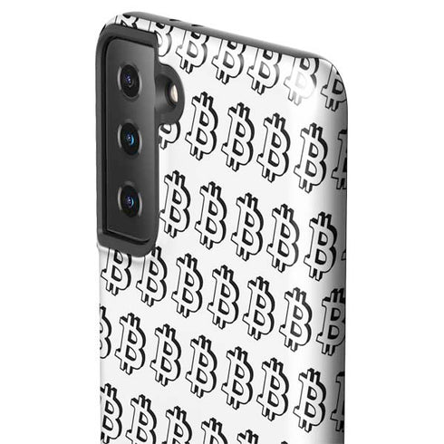 Bitcoin Pattern Galaxy S21 Plus 5G Pro Case