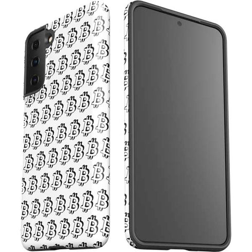 Bitcoin Pattern Galaxy S21 Plus 5G Pro Case