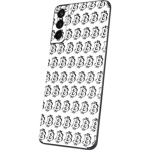 Bitcoin Pattern Galaxy S21 Plus 5G Skin