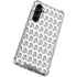 Bitcoin Pattern Galaxy S23 FE Clear Case