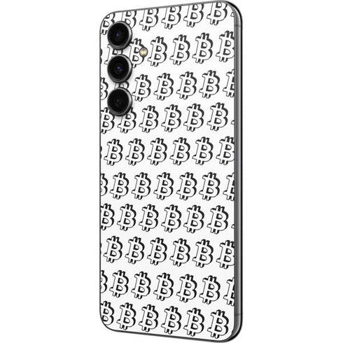 Bitcoin Pattern Galaxy S23 FE Skin