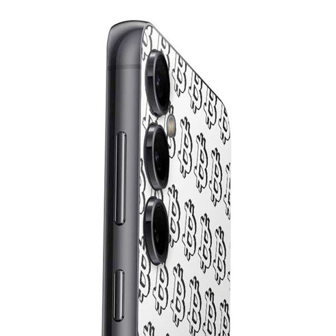 Bitcoin Pattern Galaxy S23 FE Skin
