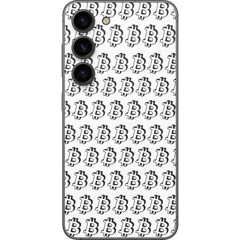 Bitcoin Pattern Galaxy S23 Skin