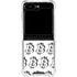 Bitcoin Pattern Galaxy Z Flip5 5G Clear Case