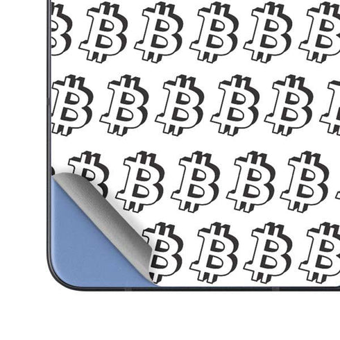 Bitcoin Pattern Galaxy Z Fold5 5G Skin