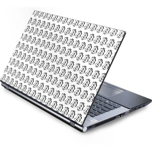 Bitcoin Pattern Generic Laptop Skin