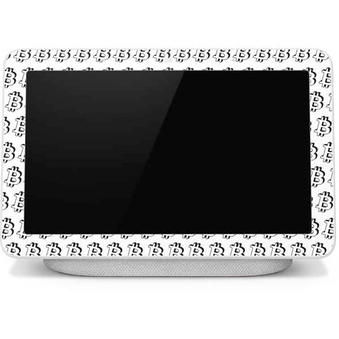 Bitcoin Pattern Google Home Hub Skin