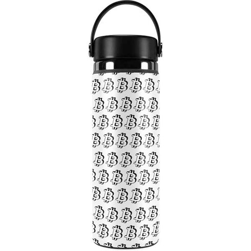Bitcoin Pattern Hydro Flask 20oz Wide Mouth Skin