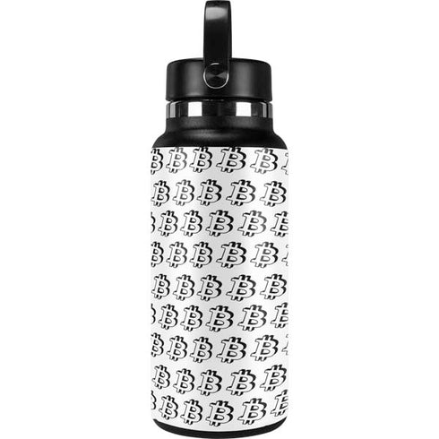 Bitcoin Pattern Hydro Flask 32oz Wide Mouth Skin