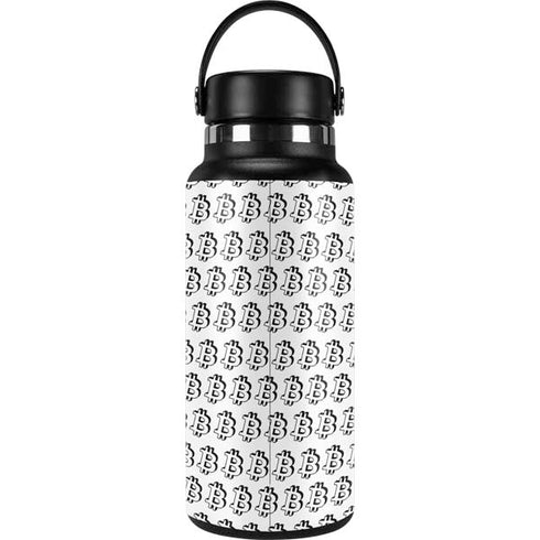 Bitcoin Pattern Hydro Flask 32oz Wide Mouth Skin