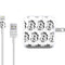Bitcoin Pattern iPad Charger (10W USB) Skin