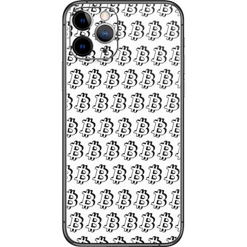 Bitcoin Pattern iPhone 11 Pro Skin