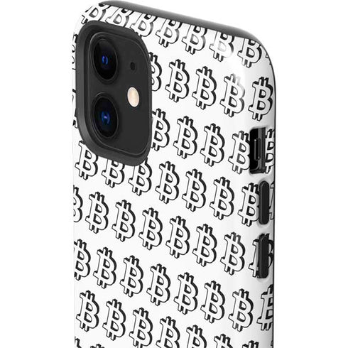 Bitcoin Pattern iPhone 12 Impact Case