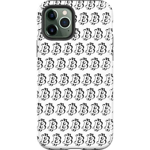 Bitcoin Pattern iPhone 12 Pro Impact Case