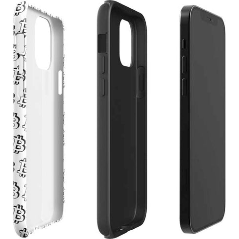 Bitcoin Pattern iPhone 12 Pro Impact Case