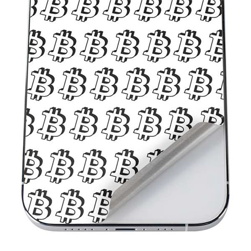 Bitcoin Pattern iPhone 12 Pro Max Skin