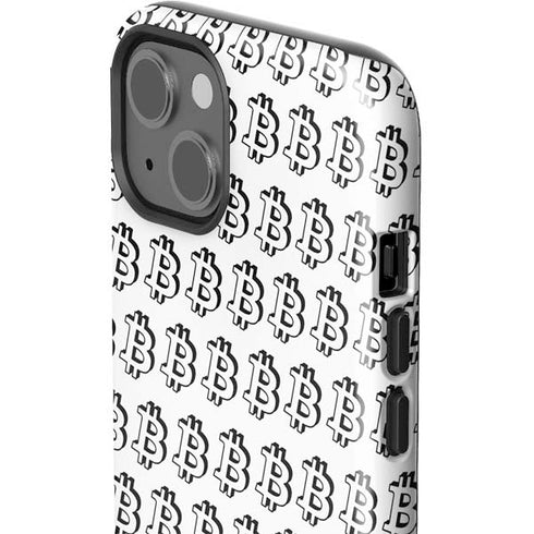 Bitcoin Pattern iPhone 13 Impact Case