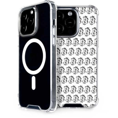 Bitcoin Pattern iPhone 13 Pro MagSafe Case