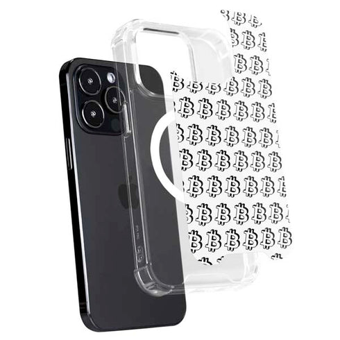Bitcoin Pattern iPhone 13 Pro MagSafe Case