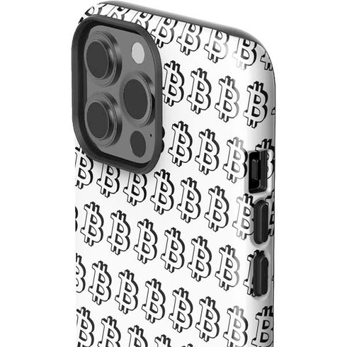 Bitcoin Pattern iPhone 15 Pro Max Impact Case