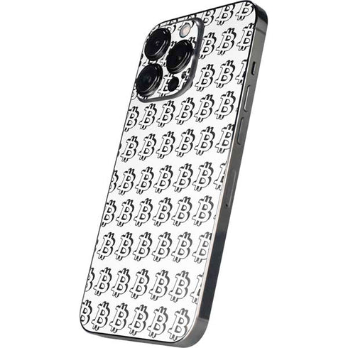 Bitcoin Pattern iPhone 14 Pro Max Skin