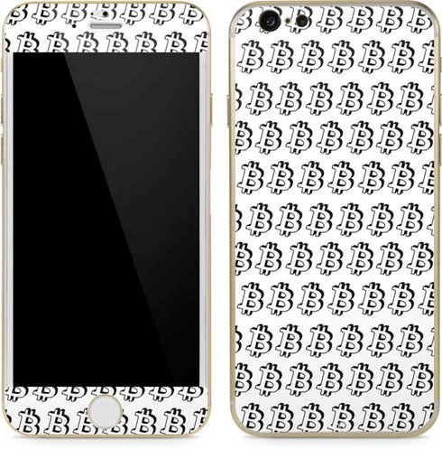 Bitcoin Pattern iPhone 6/6s Skin