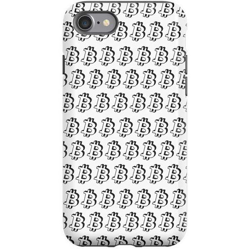 Bitcoin Pattern iPhone SE (2nd & 3rd Gen) Pro Case