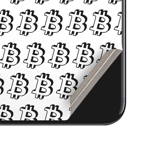 Bitcoin Pattern iPhone SE (2nd & 3rd Gen) Skin