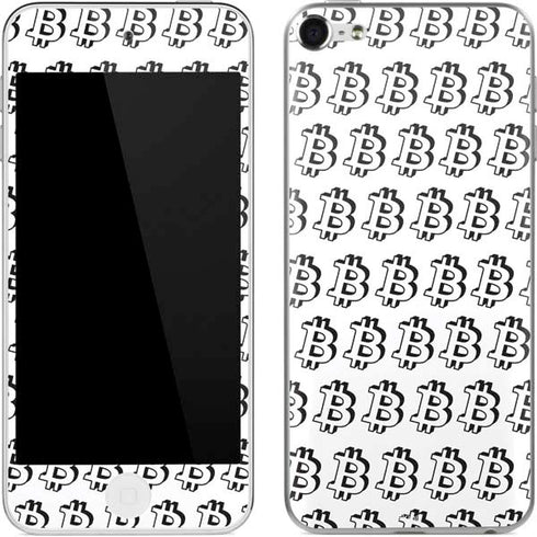 Bitcoin Pattern Apple iPod Skin