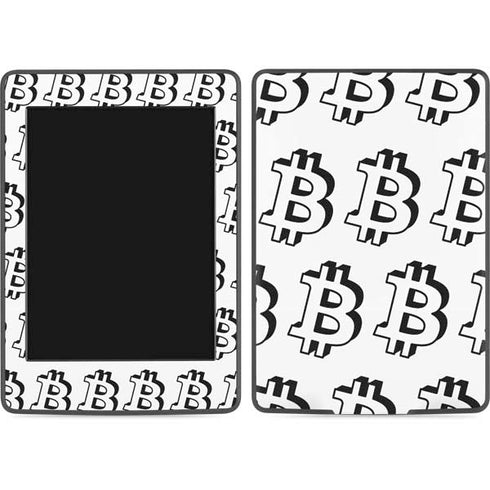 Bitcoin Pattern Amazon Kindle Skin