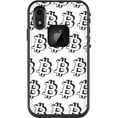 Bitcoin Pattern LifeProof Fre iPhone Skin