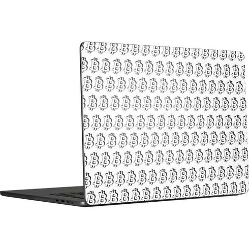 Bitcoin Pattern MacBook Air 15 in (2023) Skin