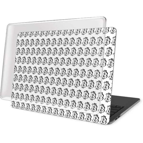 Bitcoin Pattern MacBook Pro 13in (2020) Case plus Skin