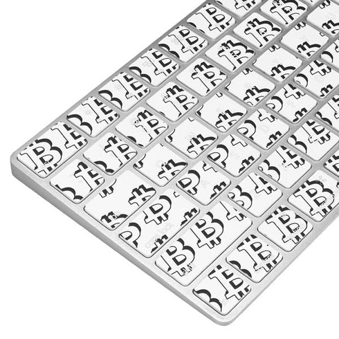 Bitcoin Pattern Magic Keyboard Skin