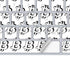 Bitcoin Pattern Magic Keyboard Skin