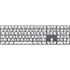 Bitcoin Pattern Magic Keyboard with Numeric Keypad Skin