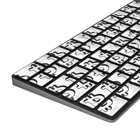 Bitcoin Pattern Magic Keyboard with Numeric Keypad Skin