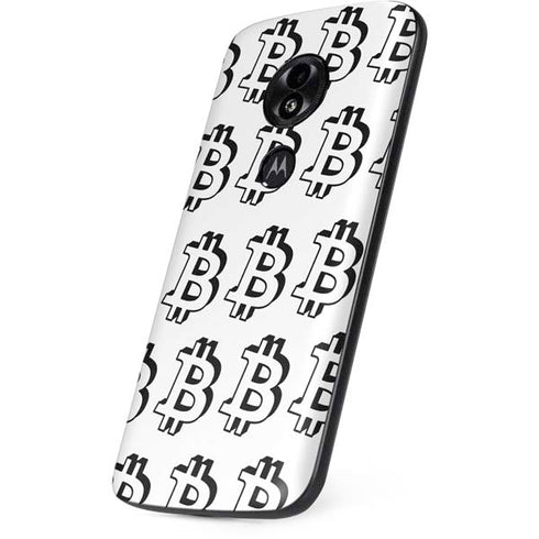 Bitcoin Pattern Moto E5 Play Skin