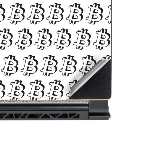 Bitcoin Pattern MSI GS65 Stealth Laptop Skin