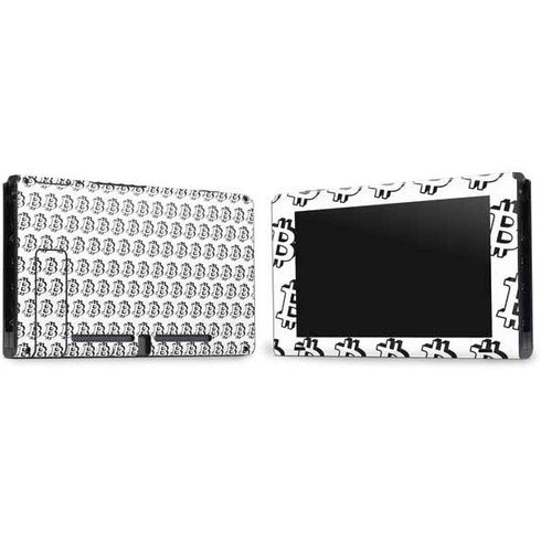 Bitcoin Pattern Nintendo Switch Bundle Skin