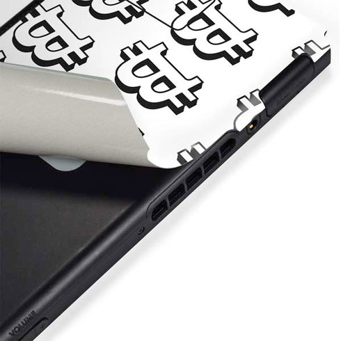 Bitcoin Pattern Nintendo Switch Bundle Skin