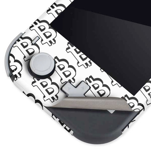 Bitcoin Pattern Nintendo Switch Lite Skin