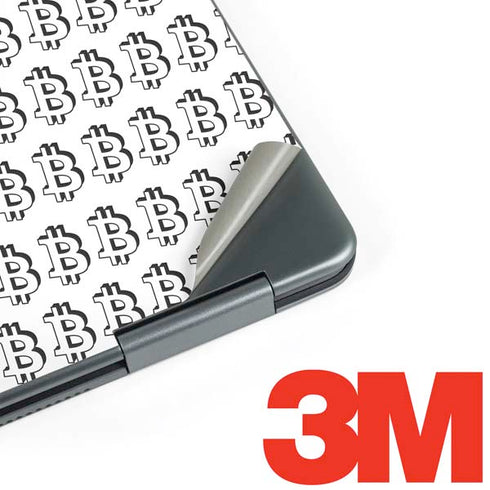 Bitcoin Pattern Notebook 9 Pro 13in (2017) Skin