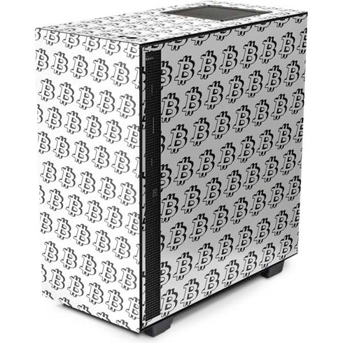 Bitcoin Pattern NZXT H510 Compact ATX Mid-Tower Case Skin