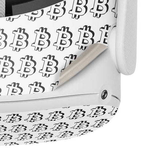 Bitcoin Pattern Oculus Quest 2 Skin