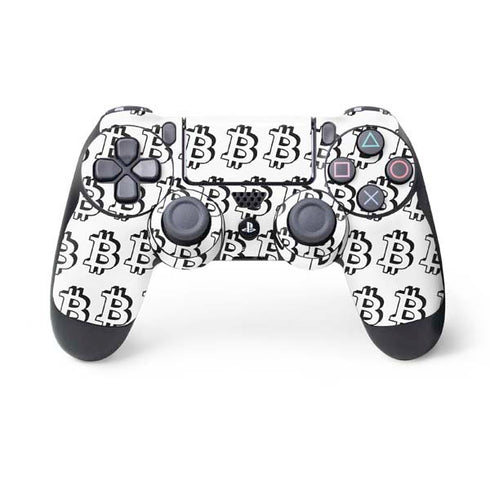 Bitcoin Pattern PS4 Controller Skin