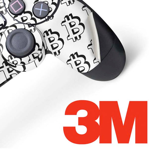 Bitcoin Pattern PS4 Controller Skin