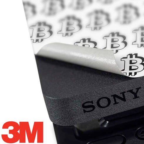 Bitcoin Pattern PS4 Slim Bundle Skin