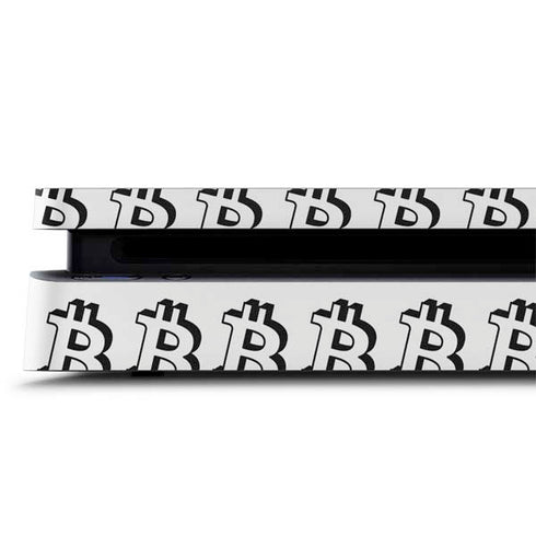 Bitcoin Pattern PS4 Slim Skin