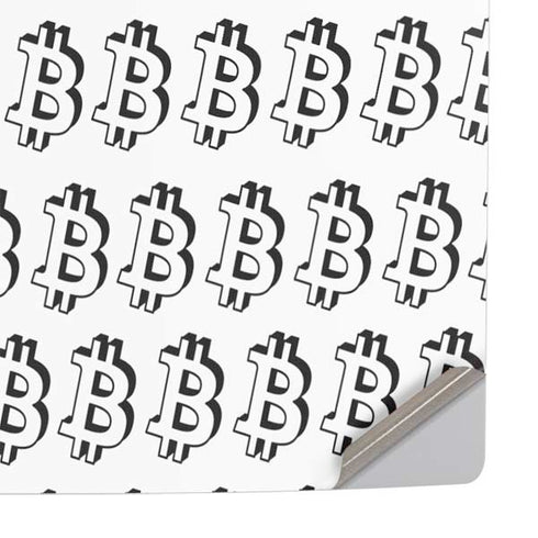 Bitcoin Pattern PS5 Slim Digital Edition Console Skin